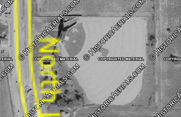 Family Drive-In Theatre - 1956 Aerial (newer photo)